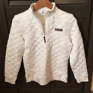 Vineyard Vines quilted quarter zip pullover